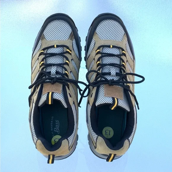 G.H. Bass & Co.® Colorado Black and Tan Low Top Hiking Shoes ~ Men’s Size 13 - Picture 6 of 9